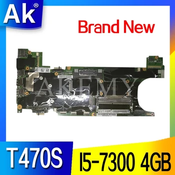 

original laptop For Lenovo Thinkpad T470s motherboard mainboard i5 i5-7300 4GB RAM 01ER333