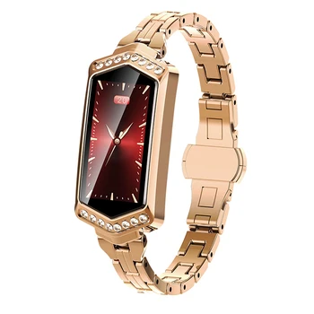 

B78 Fashion Women Smart Wristband Watch PC Glass Sleep Heath Sport ,Monitoring reloj inteligente Andriod Apple Bracelet