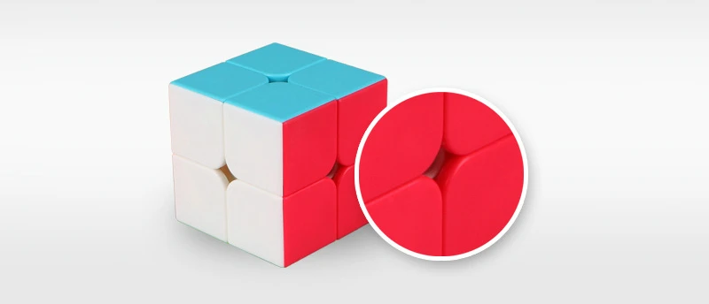 2x2x2 головоломки Magic Cube гладкая Профессиональный Stickerless Cubo Magico, обучающие игрушки для Для детей игра игрушка взрослые "Антистресс" неокуб