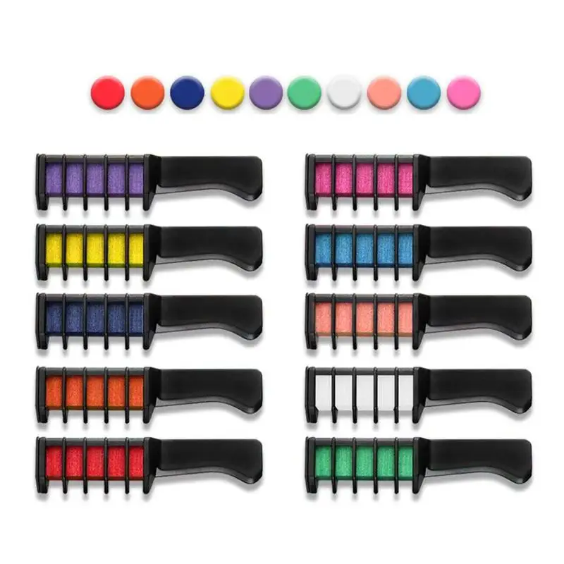 10 cores um-fora cor do cabelo tintura