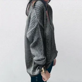 

Autumn V-Neck Sexy Knitted Sweater Women Loose Thin Pullovers Tops Minimalist Korean Style Plus Size Casual Solid Sweaters 5XL