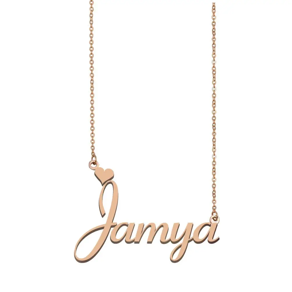 Jamya Name Necklace , Custom Name 