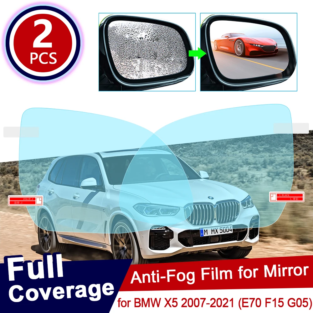 Для BMW X5 2007 ~ 2021 E70 F15 G05 Автомобильное зеркало заднего вида противоослепляющая