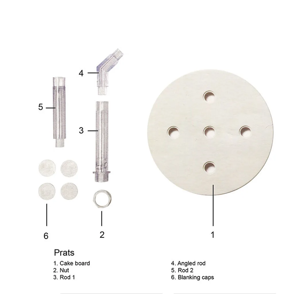  Cake Support Structure Frame Anti Gravity Cake Pouring Kit DIY Cake Baking Tools Cake Making Tool k
