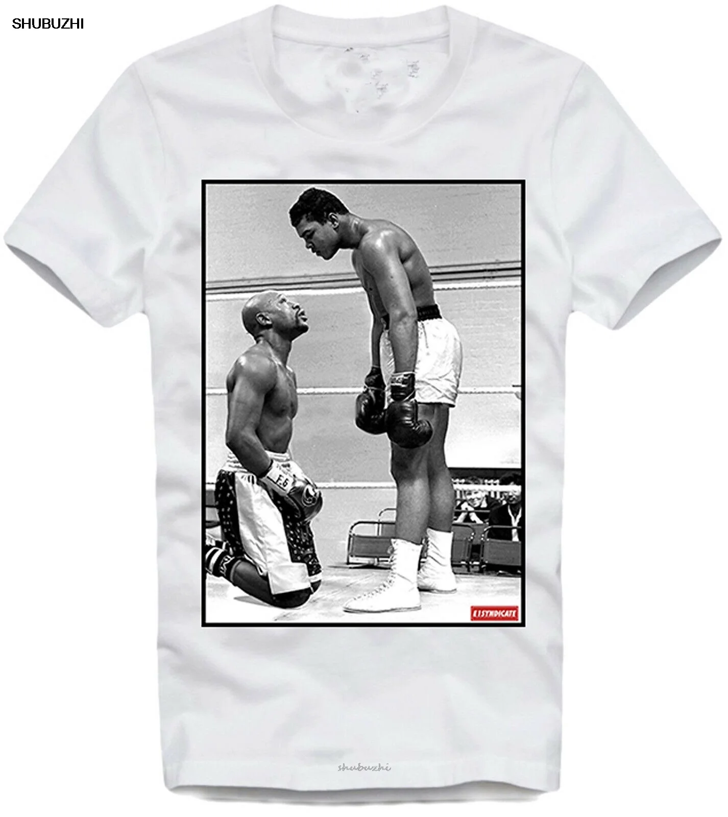 Футболка May Weather Vs Muhammad Ali The Real G.O.A.T новая модная мужская летняя футболка с