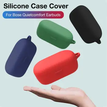 

2020 Rondaful Washable Silicone Protective Cover Shell Anti-fall Earphone Case for Bose QuietComfort Earbuds Bluetooth Earphone