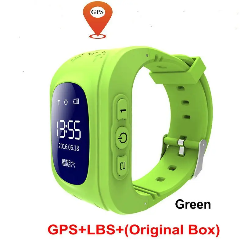 

Practical Smart Watches GPS LBS Location Wristwatch Wearable Device For Boys Girls