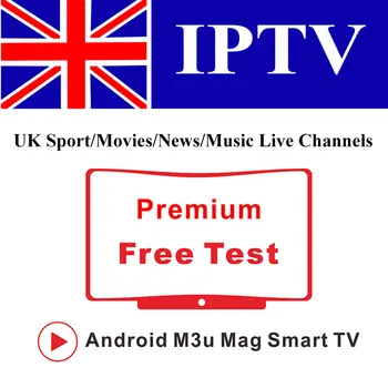 

1 Year Europe IPTV M3U Subscription UK English TV Sports Channels for VLC IPTV Smarters Smart TV BOX Android IOS Smartphone PC