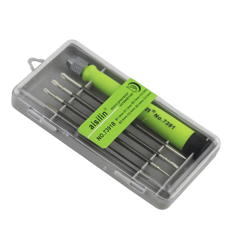 

5-in-1 Mini Precision Screwdriver Set Hands Tools Screwdriver Kit for iPhone 6 7S 8 Mobile Phone Ipad Camera Watch Tablet Repair