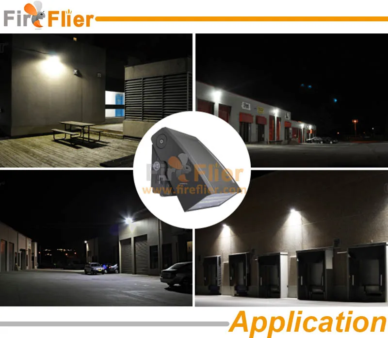 adjustable led wall pack light application