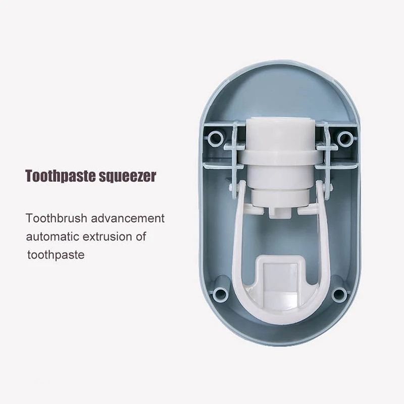 BAISPO настенный диспенсер для зубной пасты Автоматический Диспенсер зубной пасты пластиковый удобный держатель товары для дома, ванной наборы