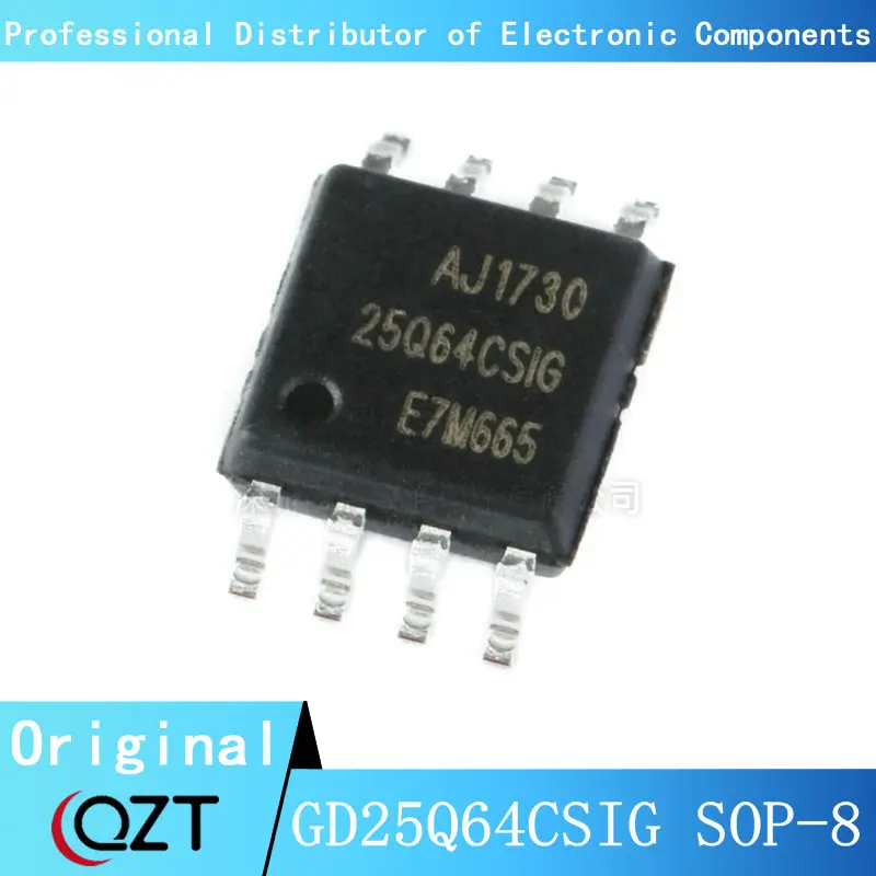 

10pcs/lot GD25Q64 SOP GD25Q64BSIG GD25Q64CSIG 25Q64BSIG 25Q64 SOP-8 chip New spot
