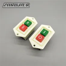 1 sztuk LC3-5 LC3-10 Start Stop przełącznik wciskany on/off 10A/380V stół wiertarko-szlifierka przełącznik maszyny do cięcia