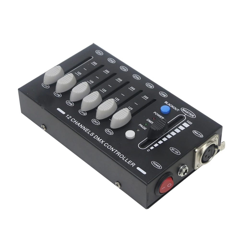 Control de iluminación - Página de inicio Control de iluminación DMX