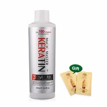 120 мл без формальдегида кокосовое пахнущее магическое Кератиновое восстановление и выпрямление уход для поврежденных волос лечение