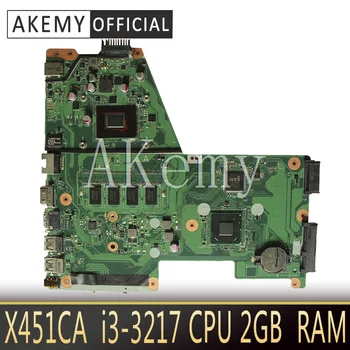 

X451CA Mainboard With I3-3217CPU 2GB motherboard For ASUS X451C F451 F451C X451CA Laptop motherboard 100% Tested Working Well