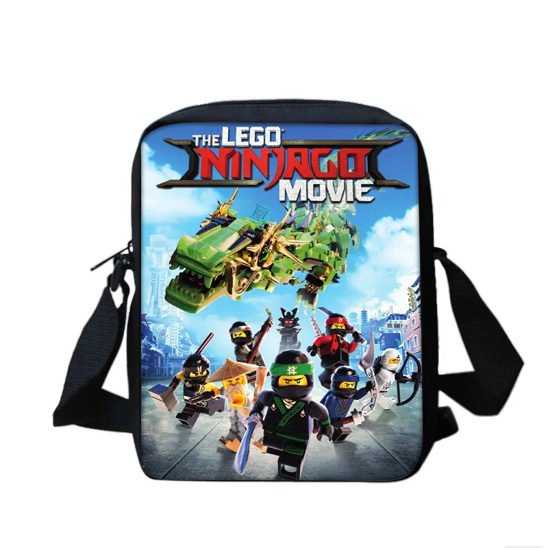 

Cartoon Games Ninjago Mini Messebger Bag Kids 3D Children Boys Girls Crossbody Bag School Bag rugzak Handbag Shoulder Bags