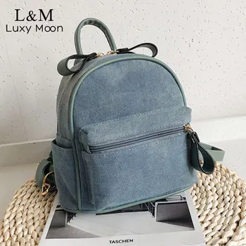 

Backpack Designer Fashion Women Canvas Backpack Female Mini Soft Multifunction Small Backpacks Girl College Matte Sac Bags X33H