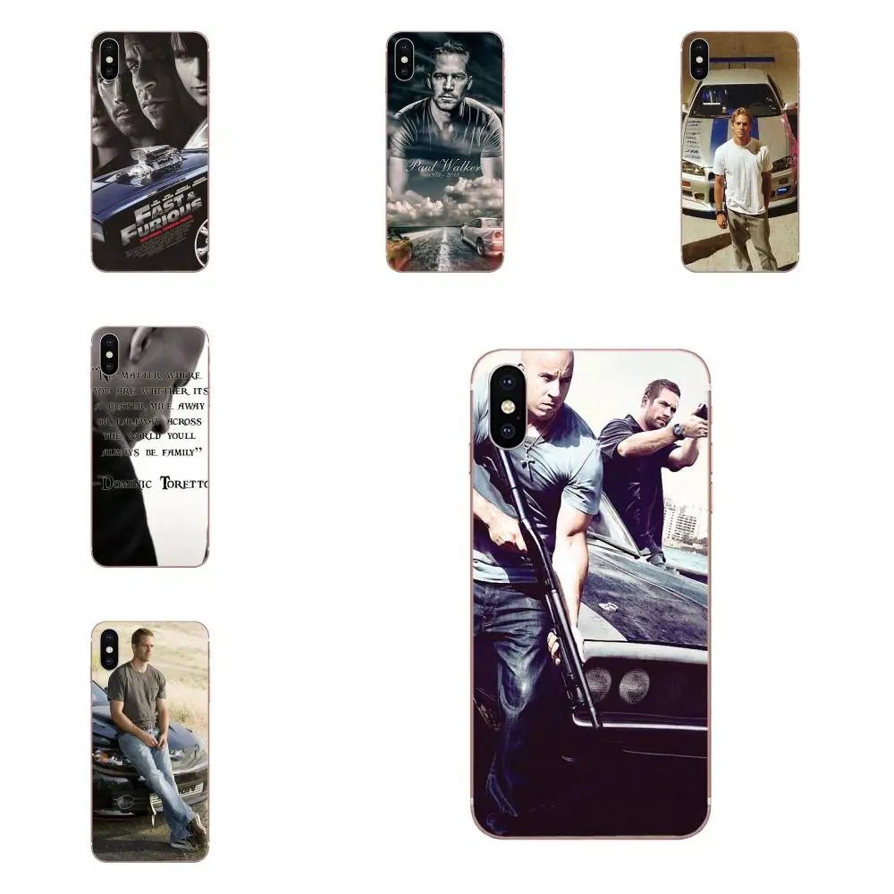 

TPU Mobile For Xiaomi Redmi Note 2 3 3S 4 4A 4X 5 5A 6 6A Pro Plus Paul Walker Fast And Furious
