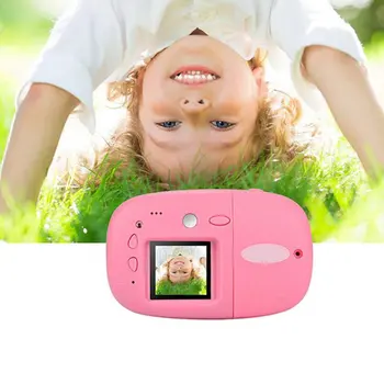 

1.44 inch Screen Chargable Digital Mini Camera Kids Cartoon Cute Camera Toys Outdoor Photography Props for Child Birthday Gift