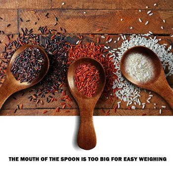 

Mini Wooden Spoon Kitchen Spice Spoon Wood Sugar Tea Coffee Scoop Small Short Condiment Spoons Wooden Utensils Cooking Tool