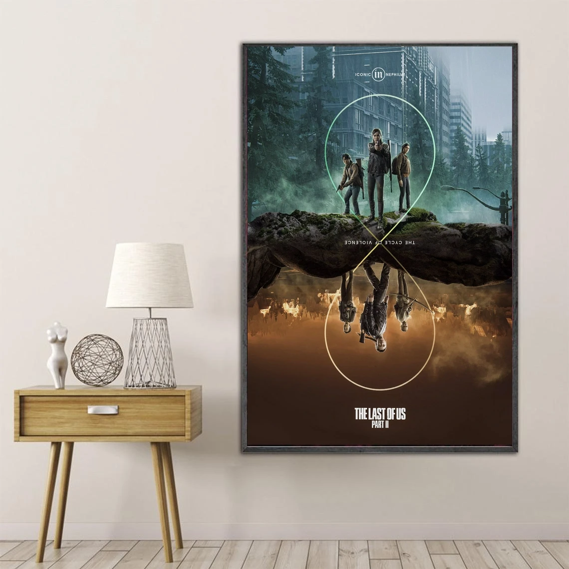 L'Ultimo Di Noi 2 Movie Poster Classic Popular Movie Poster Retro Home Wall Painting Gift (Senza Cornice)