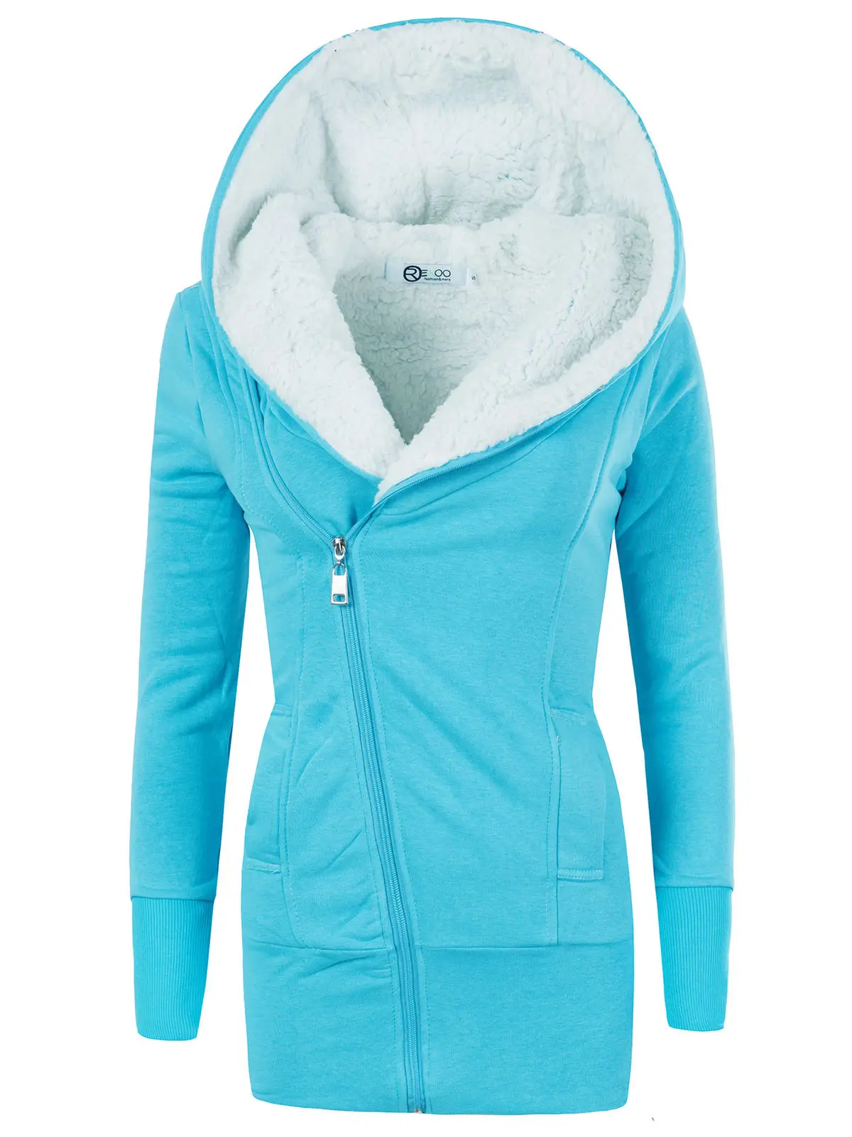ZOGAA 2020 Winter Women Jackets Cotton Coat Padded Long Slim Hooded Parkas Plus Size Warm Wool Jacket Overcoat Clothing Women