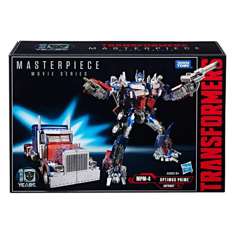 Экшн фигурки TAKARA TOMY трансформеры роботы кино шедевр MPM04 Optimus Prime металлическая