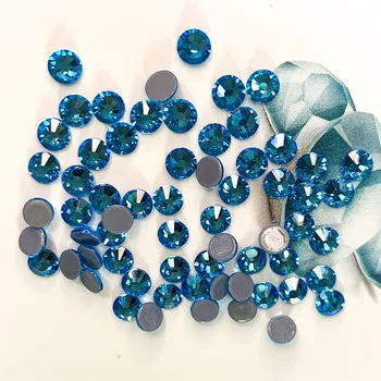 

3D Nail Art Decoration Strass Sapphire Rhinestones on Jeans1000Pcs Resin Diamond Rhinestones on Natural Nails