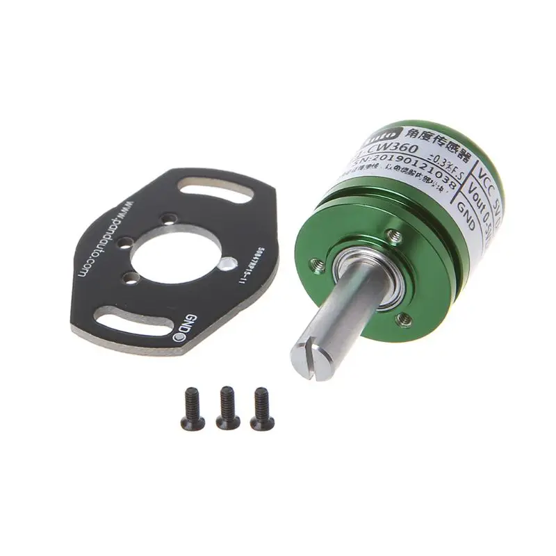 

Angle Sensor Hall Effect Potentiometer Analog Transducer Rotation Displacement Non Contact Instrument DC 5V 10166