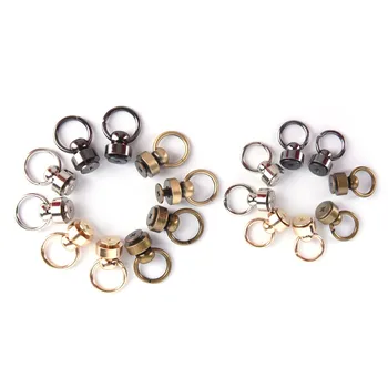 

10pcs/lot Luggage Bag Buckle Tongs Snap Hook Ring With Screws For DIY Bag Parts Accessories 2Sizes