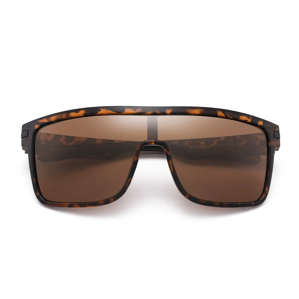 Mode übergroße Sonnenbrille Männer Frauen Marke Designer Fahren Goggle Shield_voghion.com