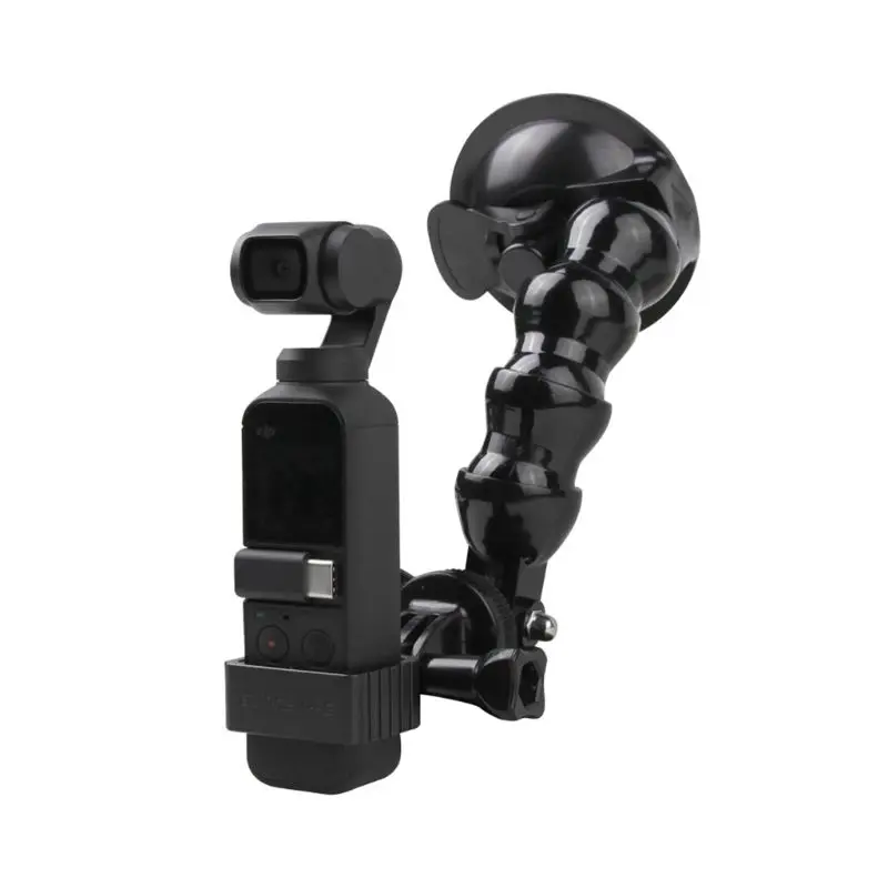 Алюминиевый сплав адаптер автомобильный зажим присоска крепление для DJI OSMO Карманный Gimabl камера аксессуары Прямая поставка