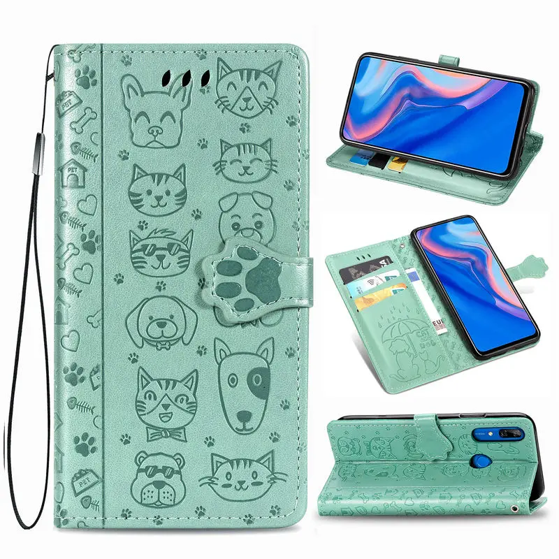 

Huawei P Smart Z Case Magnetic Flip Cover For Huawei Y9 Prime 2019 Honor 9X Business Leather Shockproof Phone Protection Cases