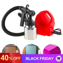 110 В/220 В 600 Вт автоматический Электрический распылитель краски высокого давления с 1,8 мм соплом калибра Алюминиевый горшок для домашнего сада