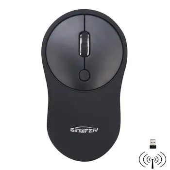 

Newest W10 2.4G Ergonomic Wireless Mute Mouse 4 Button Laptop Accessories Usb Computer Mouse Gamer With Receiver For PC Laptop