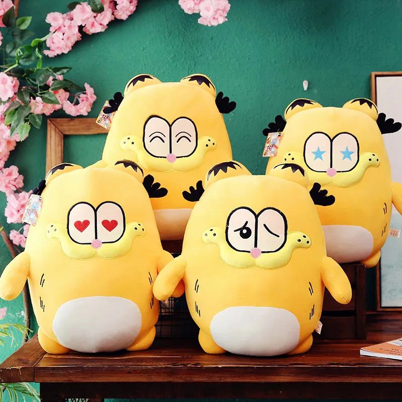 

High quality plush Garfield Cat plush stuffed toy soft plush doll fast transport girl birthday gift Christmas gift