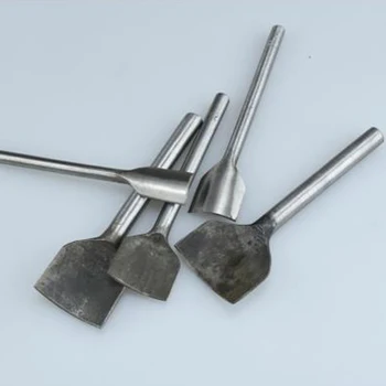 

9PCS Leather Punch Tools Steel Round Drive Chisel 10-50mm Hand Drilling