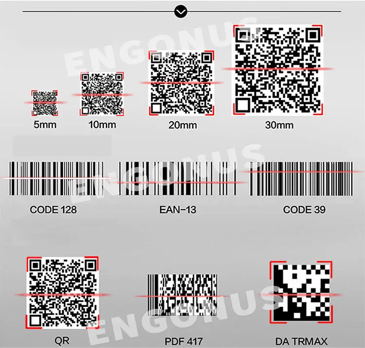 ENGONUS 2021NEW PDA 1D/2D SCANNER  barcode scanner mobile android9.0  pda for warehousing inventory logistics samsung scanner