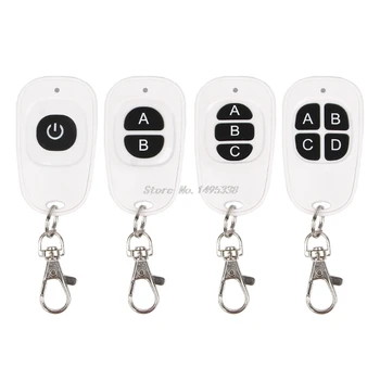 

1CH 2CH 3CH 4CH RF Wireless Remote Control 1-4 Button Transmitter 433 MHz EV1527 Dropshipping
