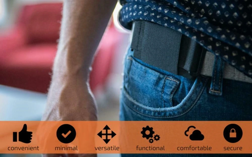 minimalist waist bag