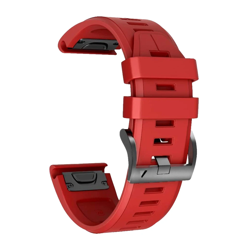 22 26mm Quickfit Smart Watch Straps For Garmin Fenix 7 7X 6 6X Pro 5X 5 Plus 3HR 935 945 Genuine Leather Band Silicone Wristband26 22mm Watchband For Garmin Fenix 7 7X 6 6X Pro 5 5X Plus 3HR Silicone Band Fenix6 Fenix5 Watch Quick Release Easyfit Wrist StrapWatch Strap For Garmin Fenix 5 6 5 Plus 6 Pro/Forerunner 935 GPS Quick-Release With Stylish Sports Silicone Wrist Strap26 22 20mm Watchband For Garmin Fenix 6 6X Pro 5 5X Plus 3HR Silicone Band Fenix6 Fenix5 Watch Quick Release Easyfit Wrist  