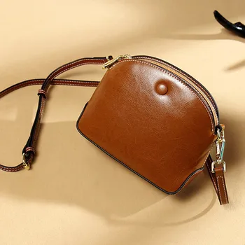 

2020 Fashion Simple Retro Shell Bags Women's Bags Diagonal Women's Shoulder Bags ladies bag set satchels tennis bag