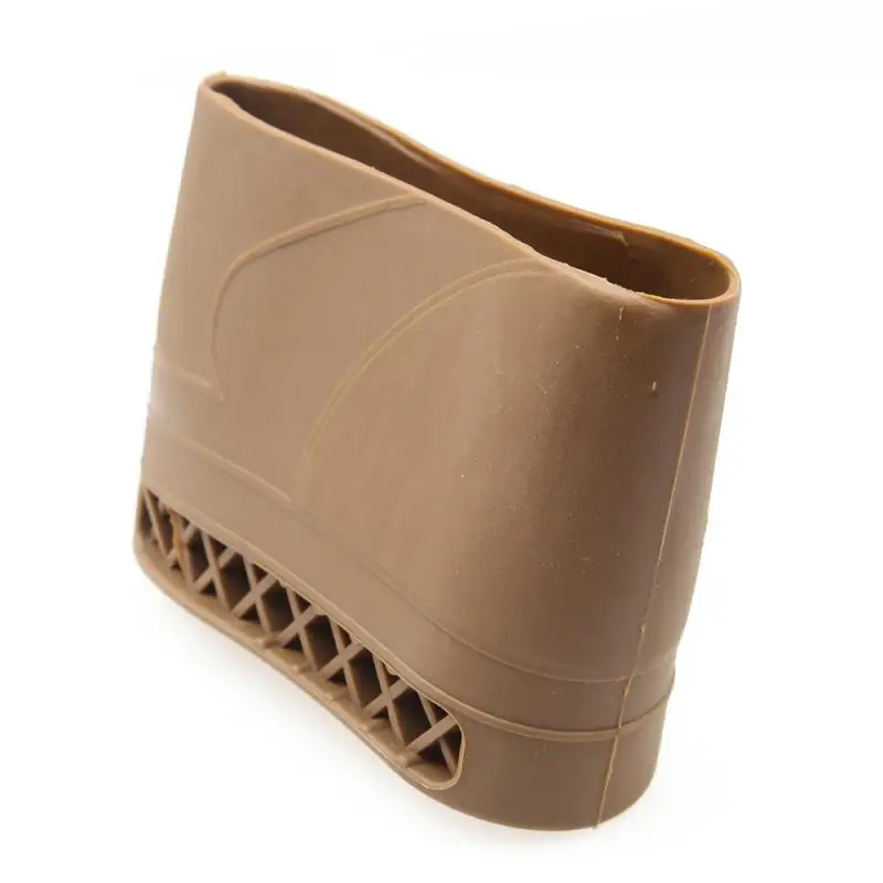 Hunting Rifle Recoil Pad Tactical Rubber Slip-On Buttstock Shooting Extension Gun Butt Protector Rubber Gun Butt Accessories