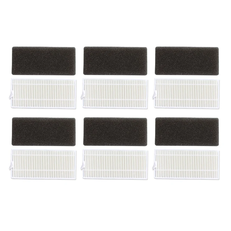

New Hot Hepa Filter + Sponge For Conga Excellence Robotic Vacuum Cleaner Parts Replacement