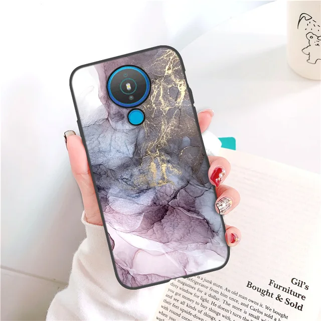 Soft Marble Phone Case For Nokia 1.4 8.3 5G Cases For Nokia 7.3 7.1 Plus 5.4 2.4 3.4 3.2 9 1.3 5.1 2.1 Silicone Protective Cover MA04