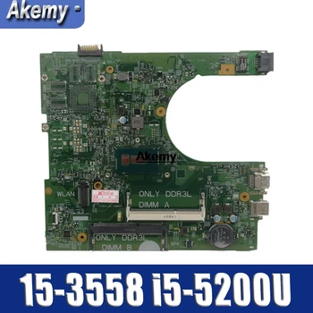 

For DELL INSPIRON 15 3558 Laptop Motherboard With i5-5200U CN-0MHDT2 0MHDT2 MHDT2 PWB:1XVKN MB 100% Tested Fast Ship