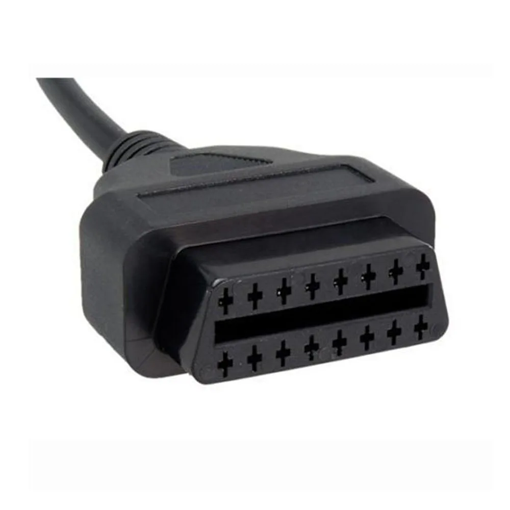 KWOKKER OBD кабель для Toyota 22 Pin To 16 Pin Female OBD 2 obdii obd2 Кабель-адаптер автомобильный диагностический инструмент