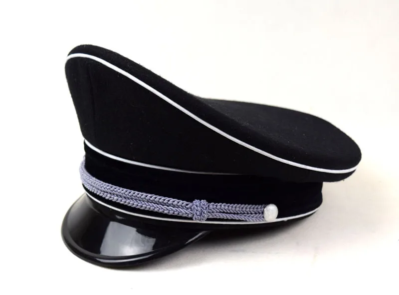 Replica WWII German M32 Elite Officer Wool Hat Cap Black | Спорт и развлечения