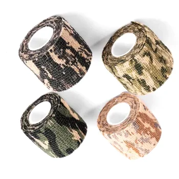 Hunt Vermomming Hansaplast Camouflage Bandage Elastische Wrap Tape Zelfklevende Sport Protector Enkel Knie Vinger Arm Bandage